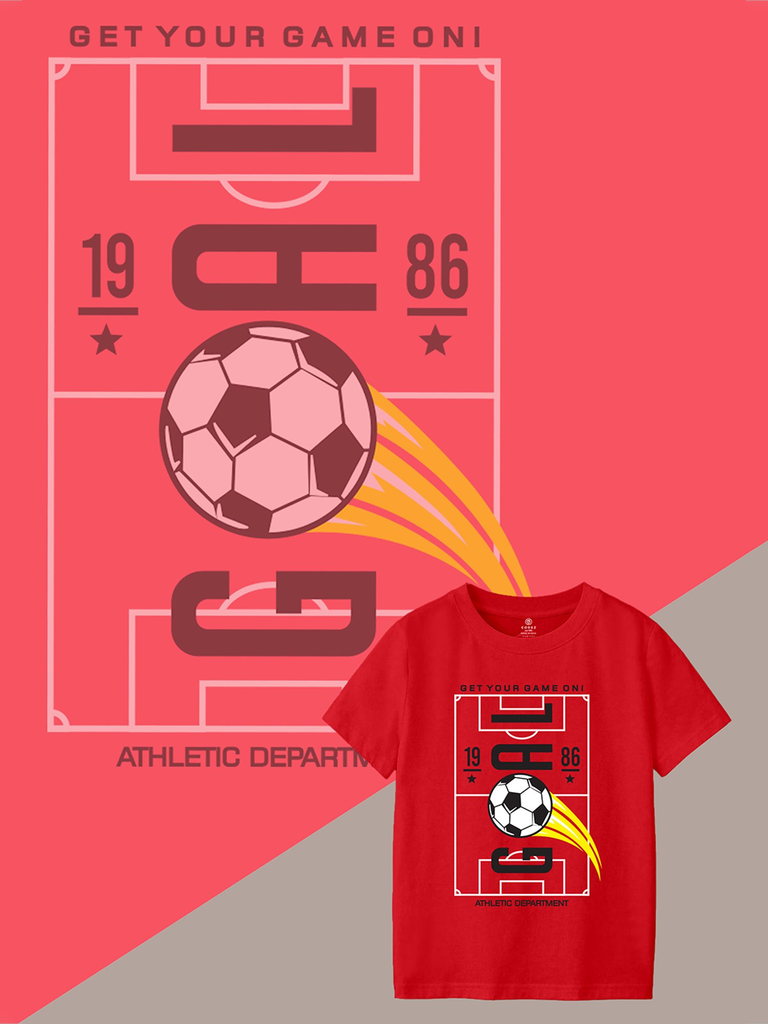 Codez Kids Multicolor Printed T-Shirt (Pack Of 3)