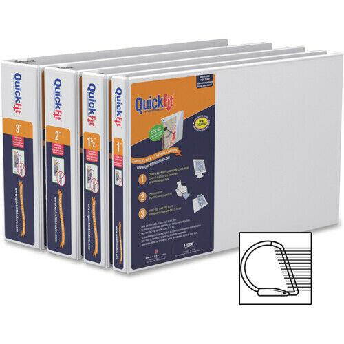 Stride Quickfit Ledger Binder - Ledger, Legal - 11" X 17", 8.50" X 14" - D-ring