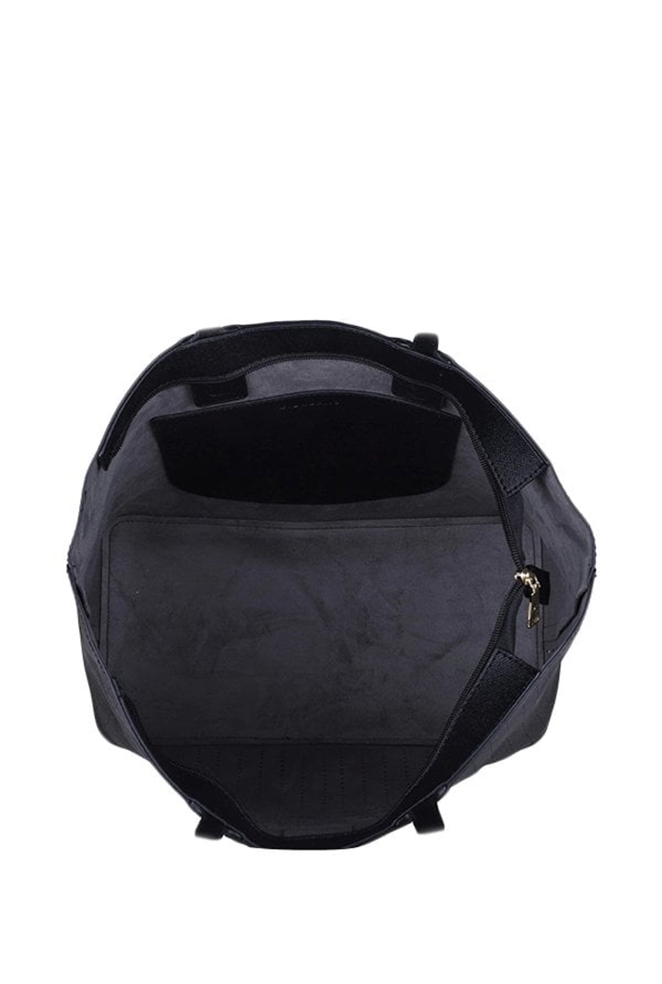 Giordano Black Perforated Tote Handbag