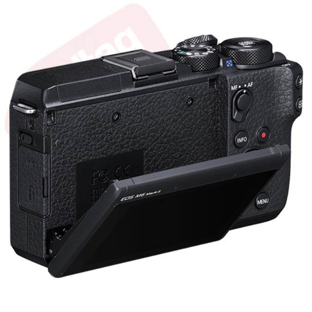 Canon EOS M6 Mark II Mirrorless Digital Camera & 15-45mm Lens Black + 32GB Budle