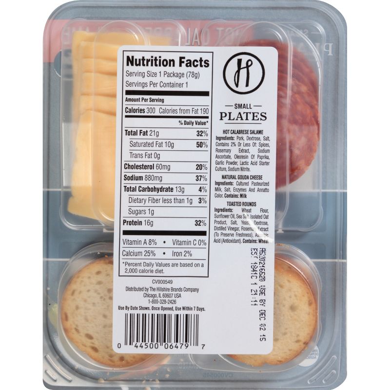 Hillshire Calabrese Pepperjack Trios - 3.2oz