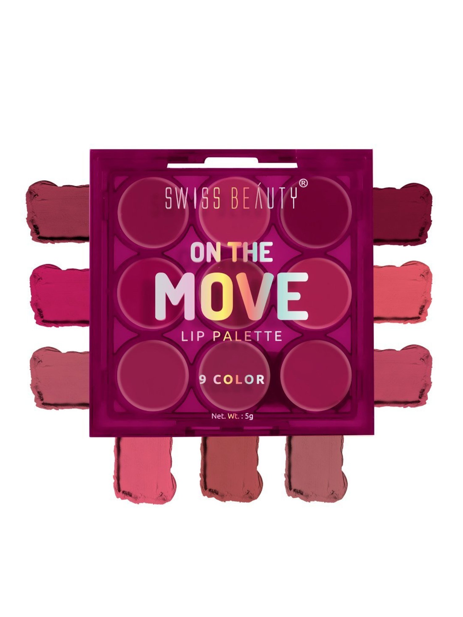 Glam21 My BFF Matte Lip Palette 01 Bolds - 9 gm