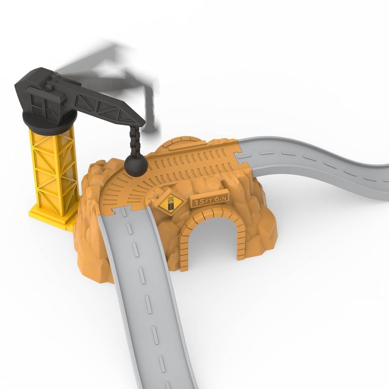 DRIVEN – Truck Playset with Fire Station – Build-A-City - 140 pc