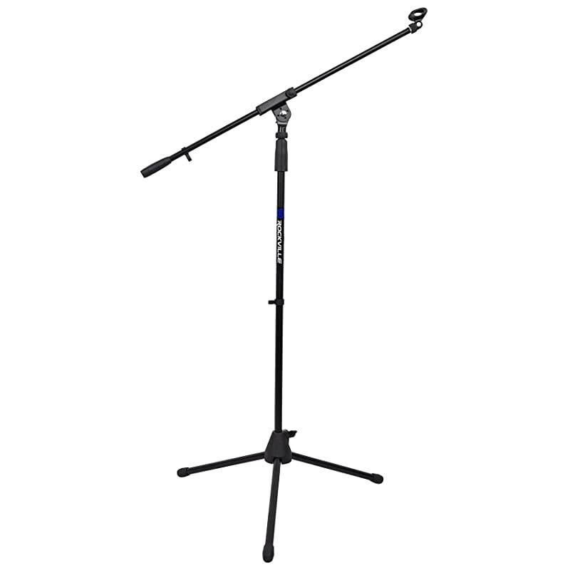 RVMIC1 Microphone Mic Stand With Boom & Tripod Base (Amazing Quality!)