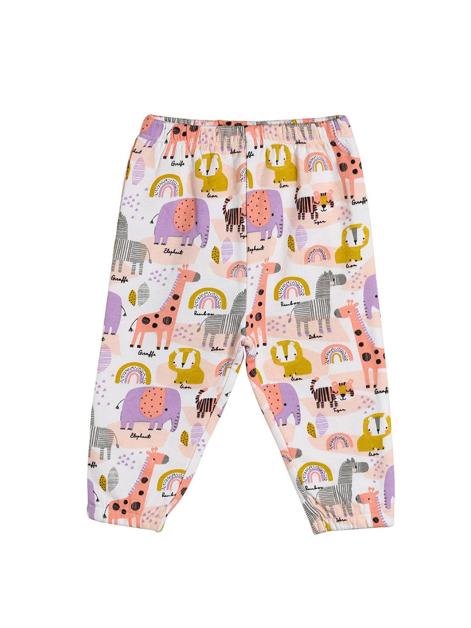 Nino Bambino Kids Multicolor Printed Leggings