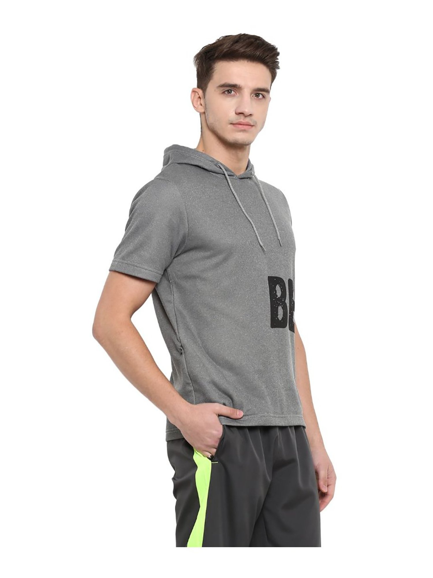 ALCIS Grey Hooded Sweatshirt