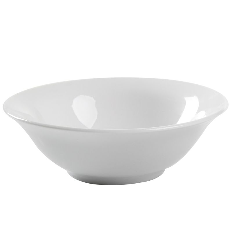 Gibson Home Noble Court 12 Piece Fine Ceramic Bowl Set in White