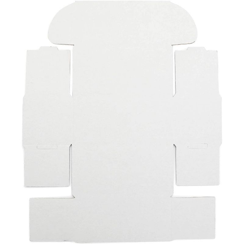 Stockroom Plus 60-Pack White Kraft Corrugated Mailer, Small Shipping Boxes Mailing Box (2 x 4 x 2 in)