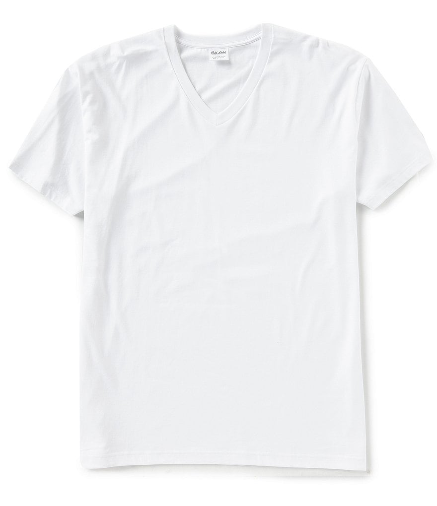 Gold Label Roundtree & Yorke 3-Pack Supima Cotton V-Neck T-Shirts