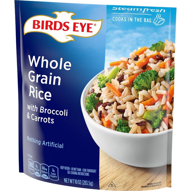 Birds Eye Steamfresh Frozen Whole Grain Rice with Broccoli & Carrots - 10oz