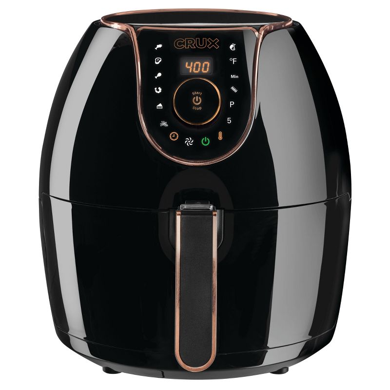 CRUX 5.3qt Convection Air Fryer - Black