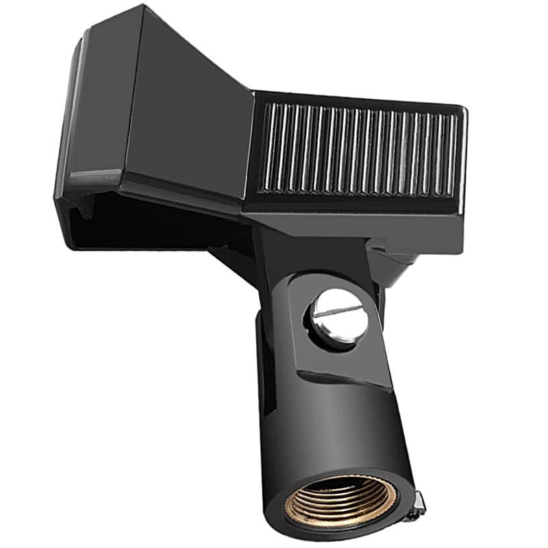 Mini Desktop Microphone Tripod Stand (Mic Clip)