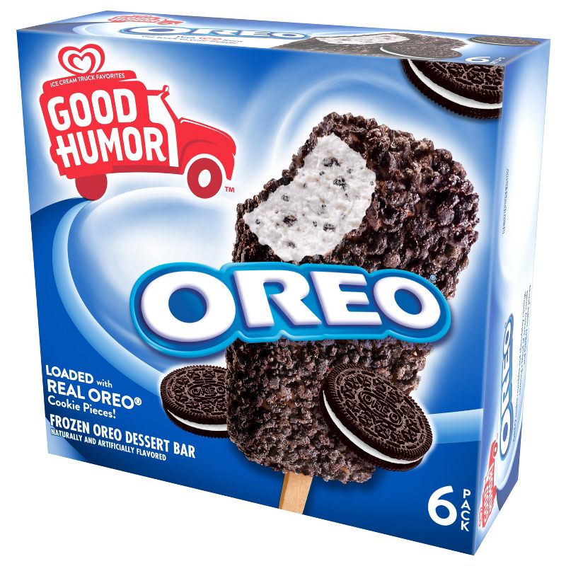 Good Humor Ice Cream & Frozen Desserts Oreo Bar - 6pk