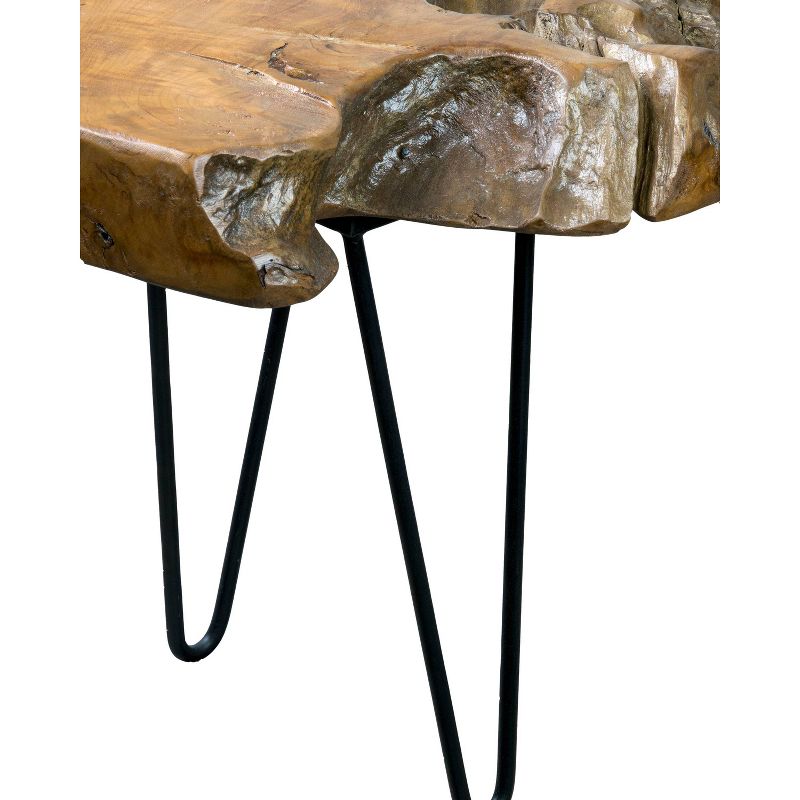 Josie Live Edge Coffee Table Brown - East at Main
