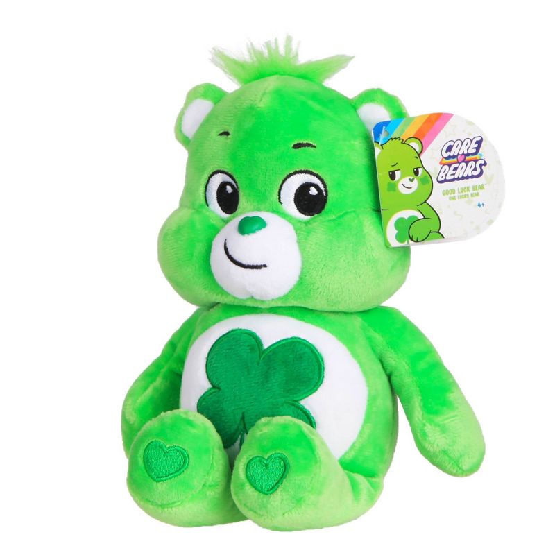 Care Bears Basic Bean Plush - Good Luck Bear