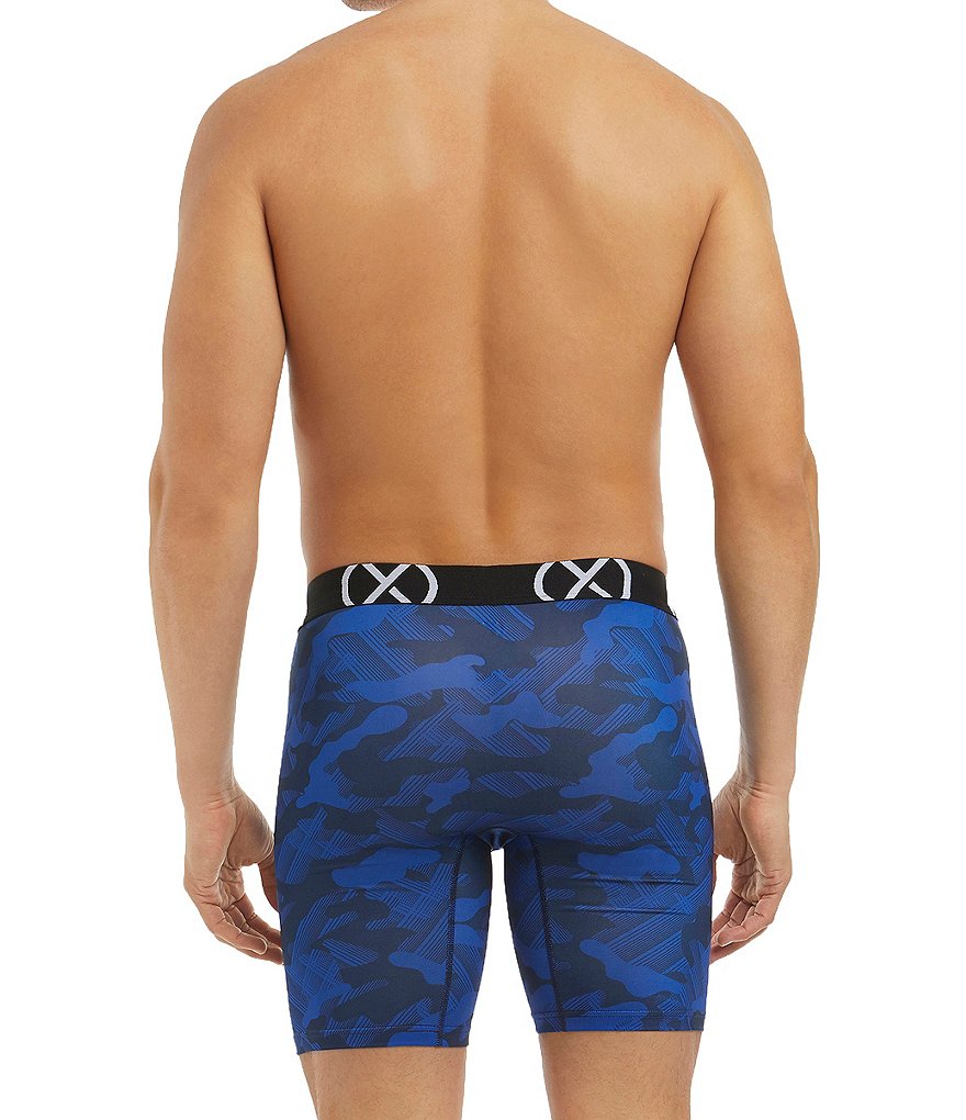 2(X)IST Sport Boxer Brief Crosshatch Camo 3-Back