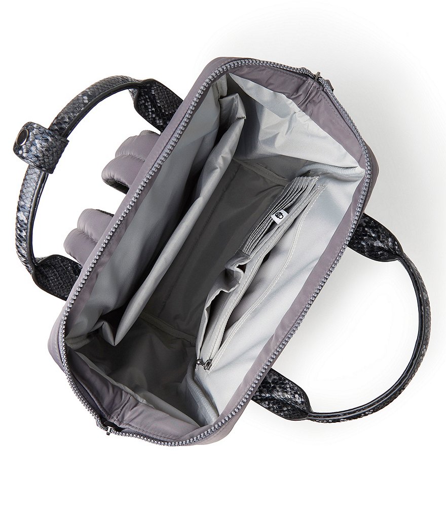 Baggallini Manhattan Collection Soho Nylon Python Backpack