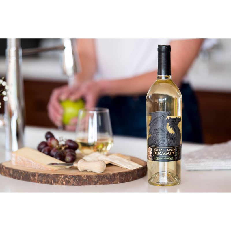 The Girl & The Dragon Pinot Grigio White Wine - 750ml Bottle