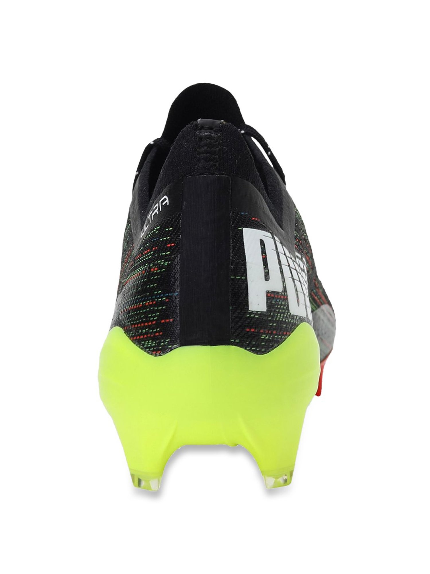 Puma Unisex ULTRA 1.2 FG/AG Black Football Shoes