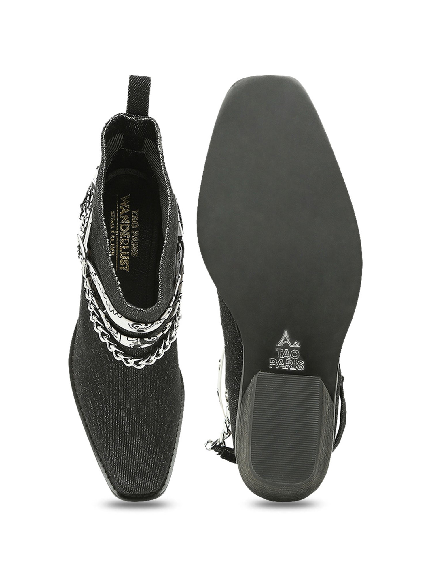 Tao Paris Women's Budapest Black Casual Booties