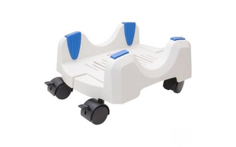 IO Crest CPU Stand - 50 lb Load Capacity - Floor - Plastic - Beige