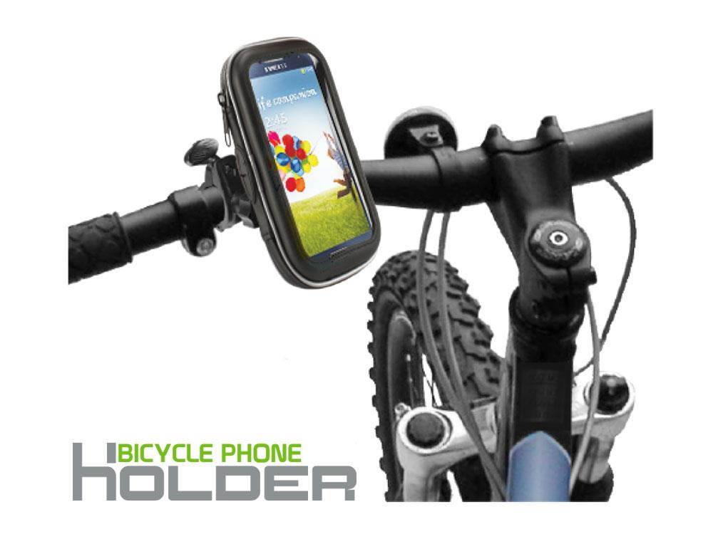 CELLET BIKE MOUNT UNIVERSAL HEAVY DUTY WEATHERPROOF ZIPPER POUCH FOR CELL PHONE