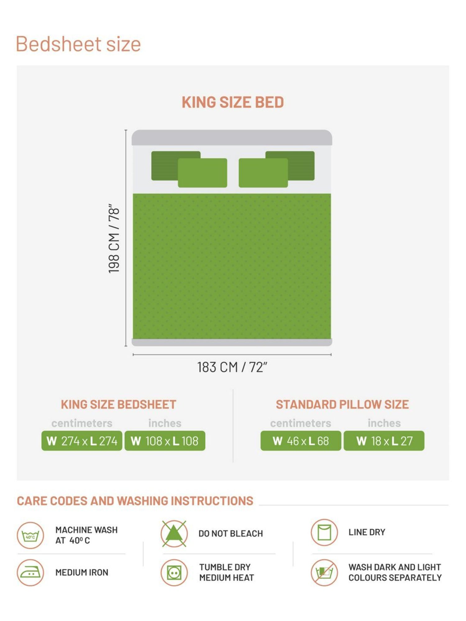 DDecor Ethnic Red 180 TC Cotton King Bed Sheet With 1 Pillow Cover