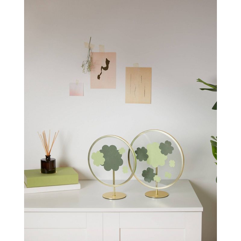 4" x 6" Infinity Single Photo Display Frame Matte Brass - Umbra