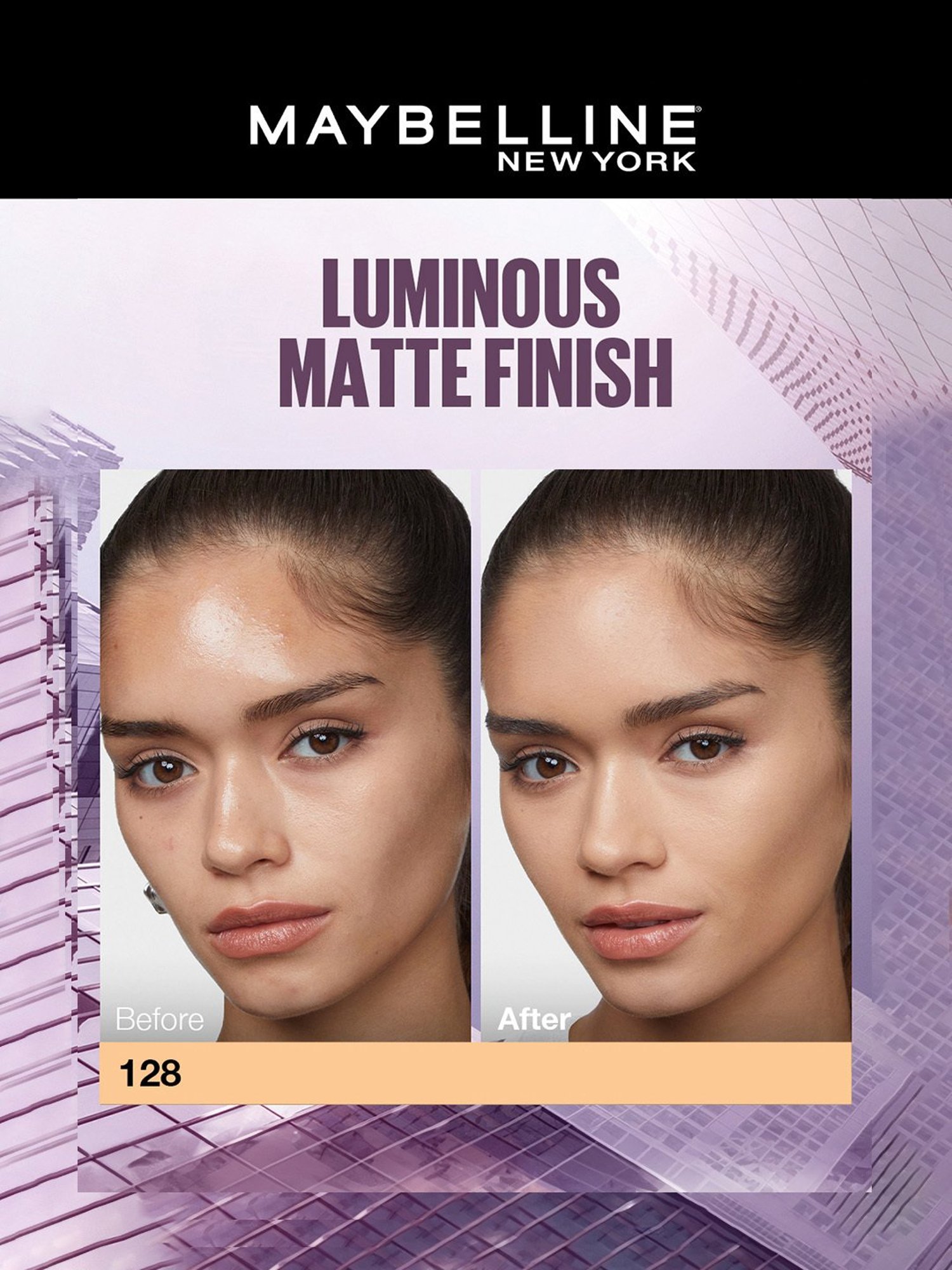 Maybelline New York Super Stay Up To 30H Lumi-Matte Foundation SPF 16 128 - 35 ml