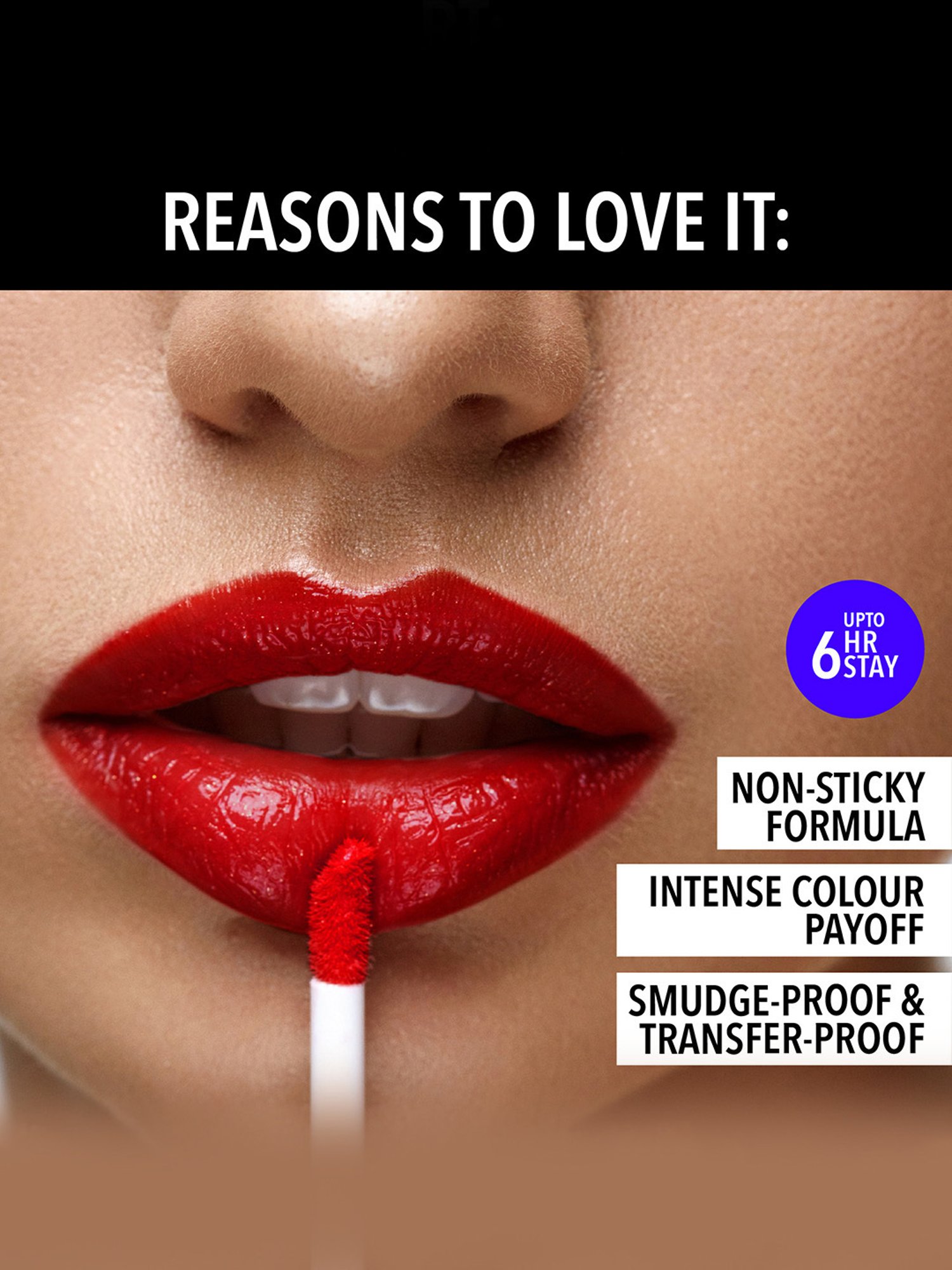 Blue Heaven Hyper Stay Weightless Liquid Matte Lip Colour Chocolate Syrup 15 - 6 ml