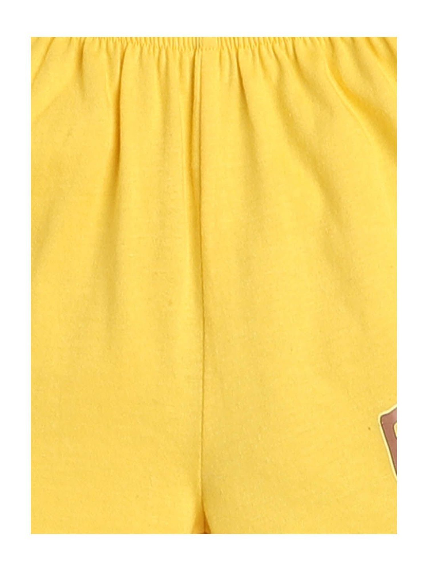 Bumzee Kids Multicolor Printed T-Shirts (Pack Of 2) with Shorts