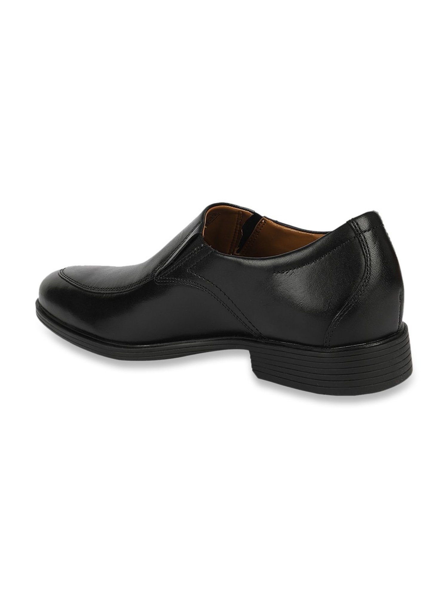 Clark Men's Whiddon Step Black Casual Slip-Ons