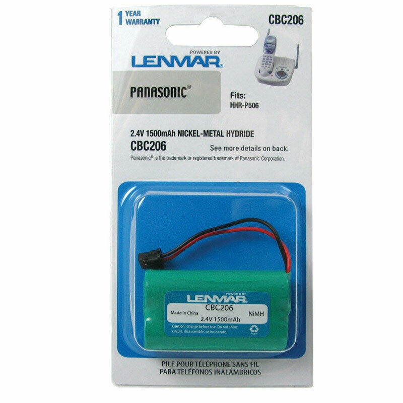 Battery Cordless Cbc206 By Lenmar Mfrpartno Cbc206