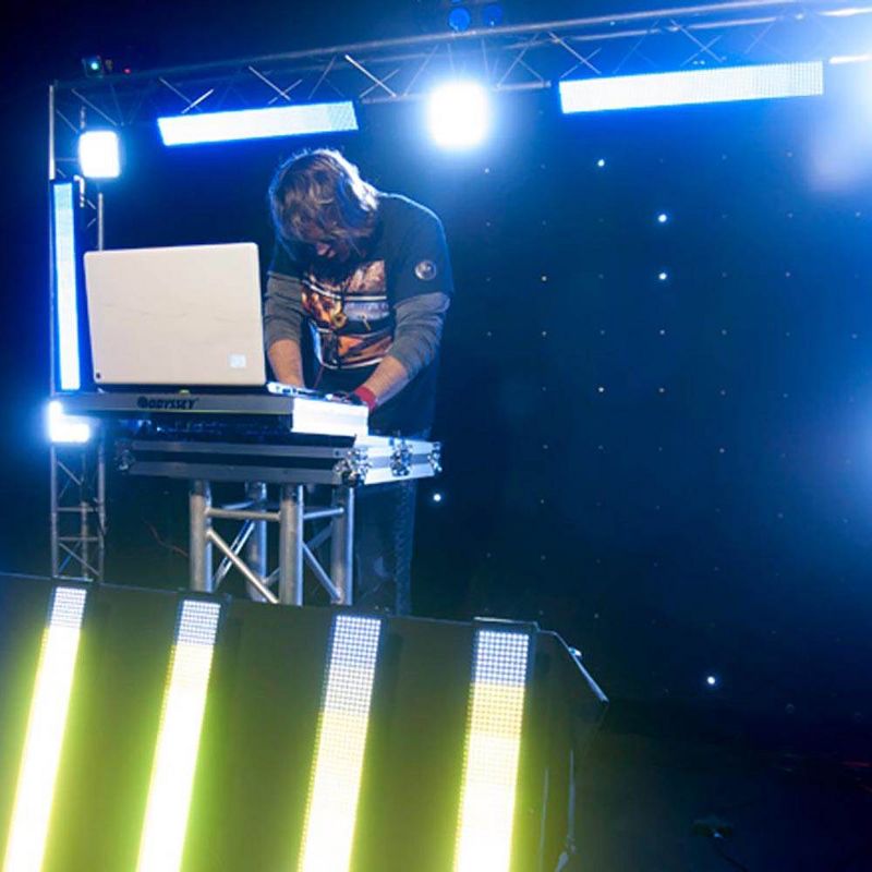 Chauvet Trusst Post Kit Lighting Truss System + Transport Case + 8 Truss Clamps