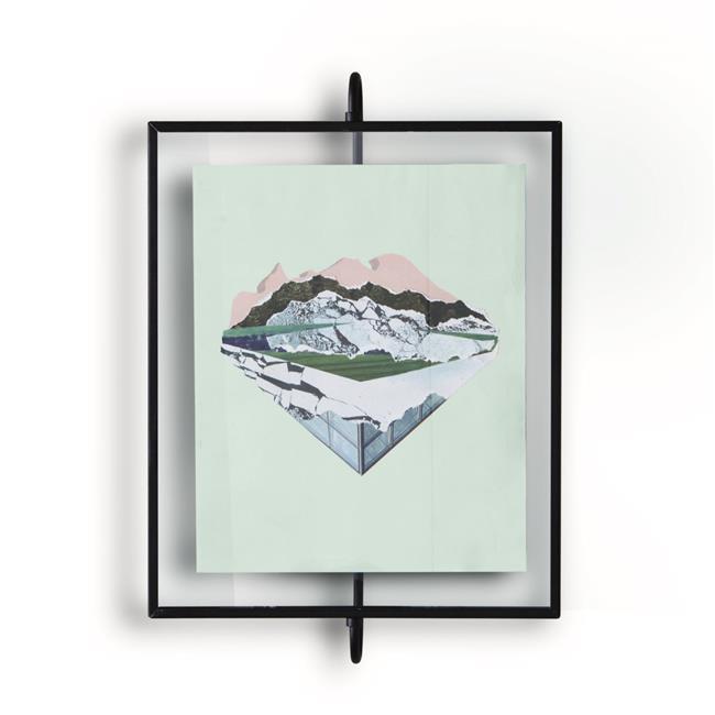 Umbra 1005428-040 8 x 10 in. Phantom Wall Picture Floating Frame, Black