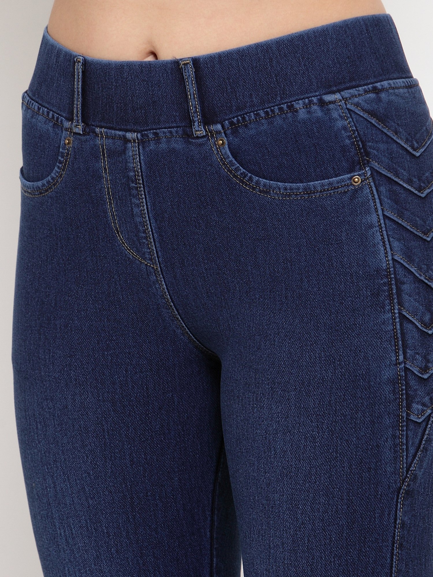 Westwood Blue Regular Fit Jeggings