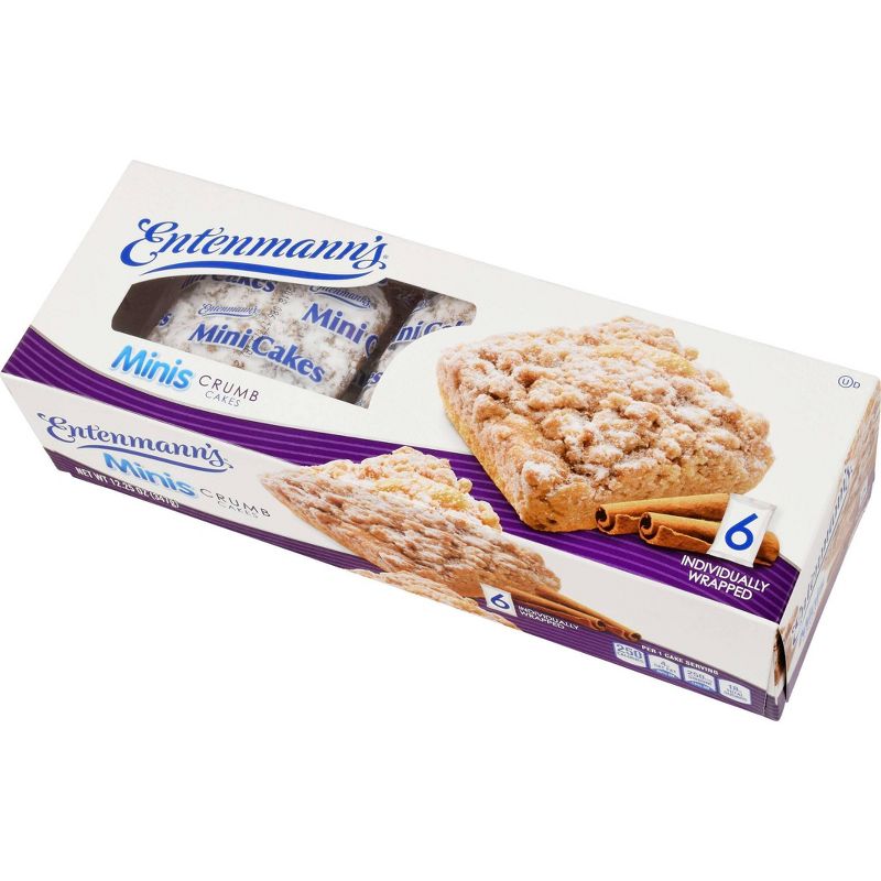 Entenmann's Mini Crumb Cakes - 6ct/12.25oz
