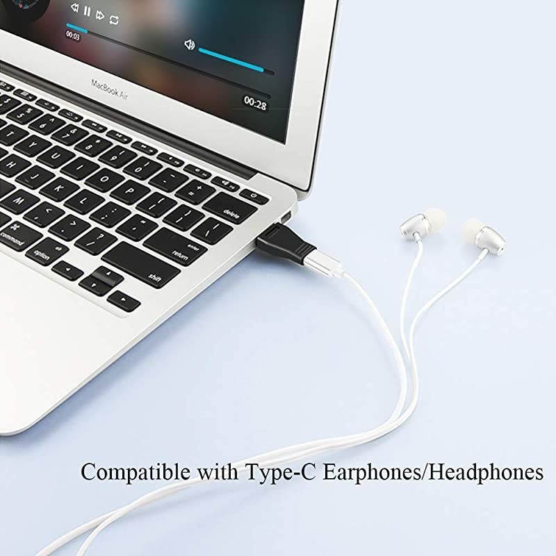 USB C to USB 3.0 Adapter, 2-Pack USB 3.1 Type C Female to USB 3.0 A Male Adapter Converter Support Data Sync and Charging