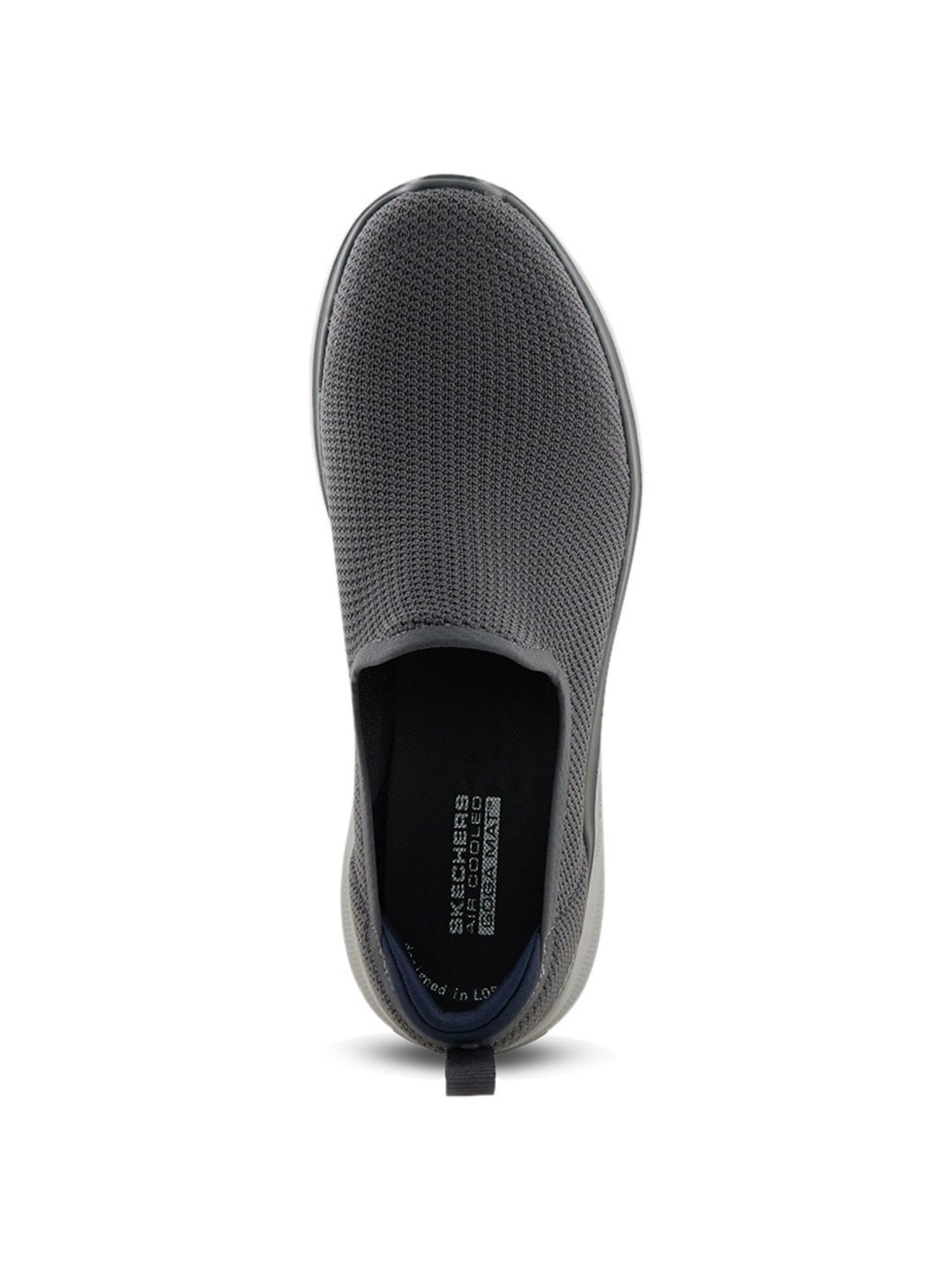 Skechers Men's GO WALK 6 - FIRST CLASS Charcoal Walking Shoes