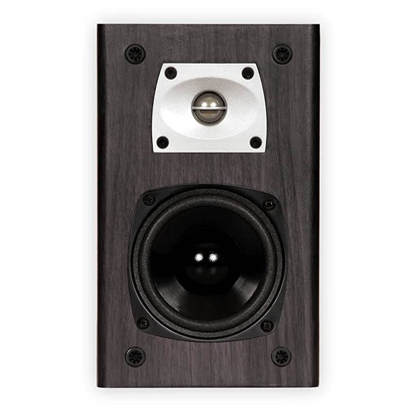 B1 Black Bookshelf Speakers Surround Sound Home Speaker Pair