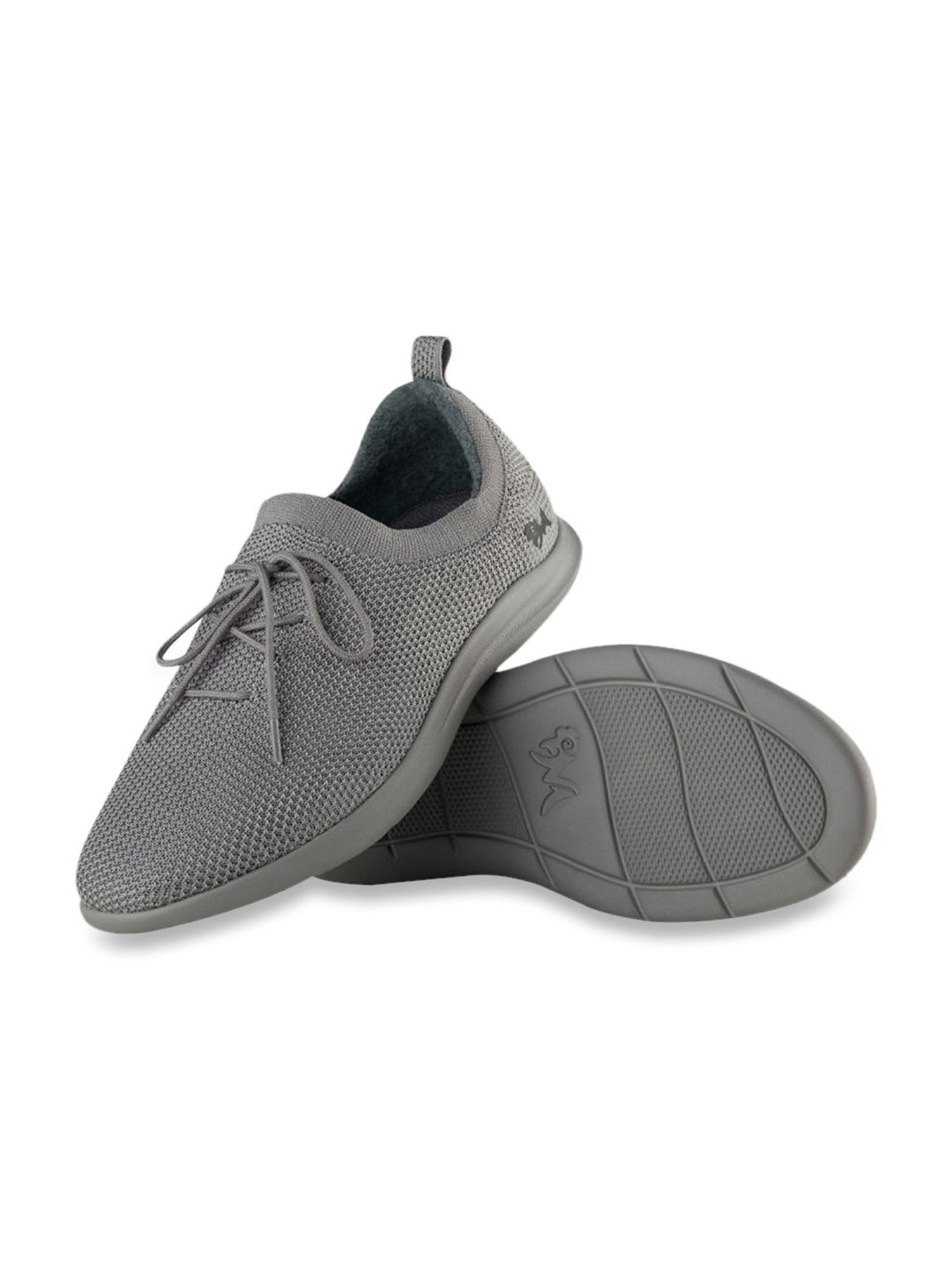 Neemans Men's RE LIVE Tiran Grey Casual Sneakers