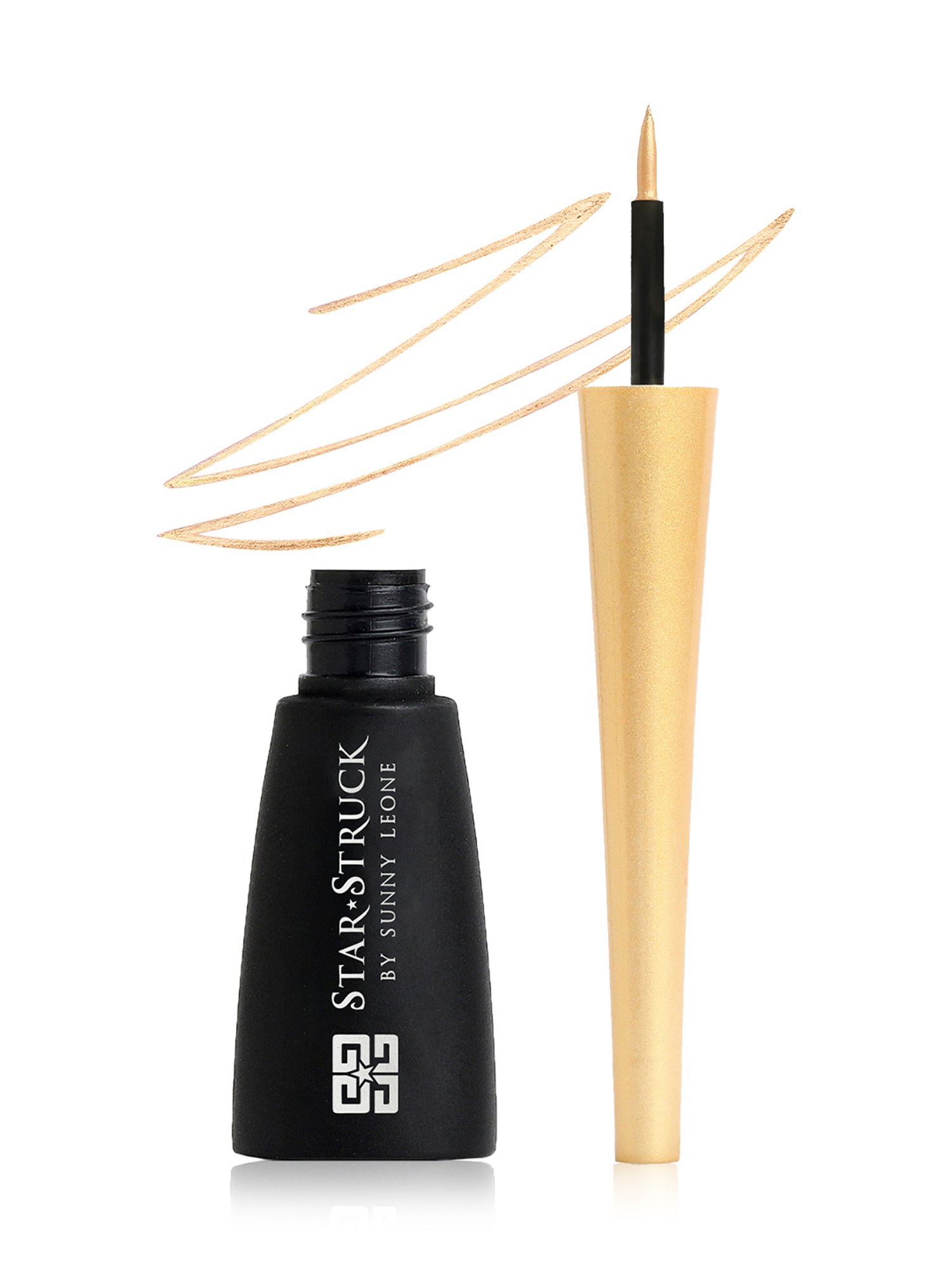 Star Struck by Sunny Leone Liquid Eye Definer Gold - 4.5 ml