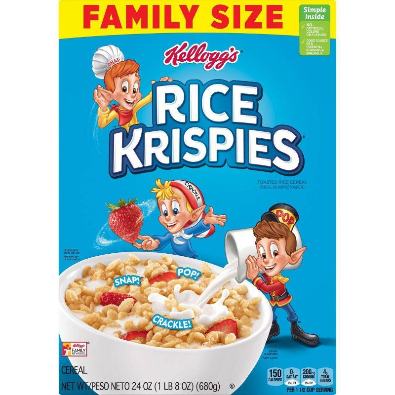 Rice Krispies Breakfast Cereal - 24oz - Kellogg's