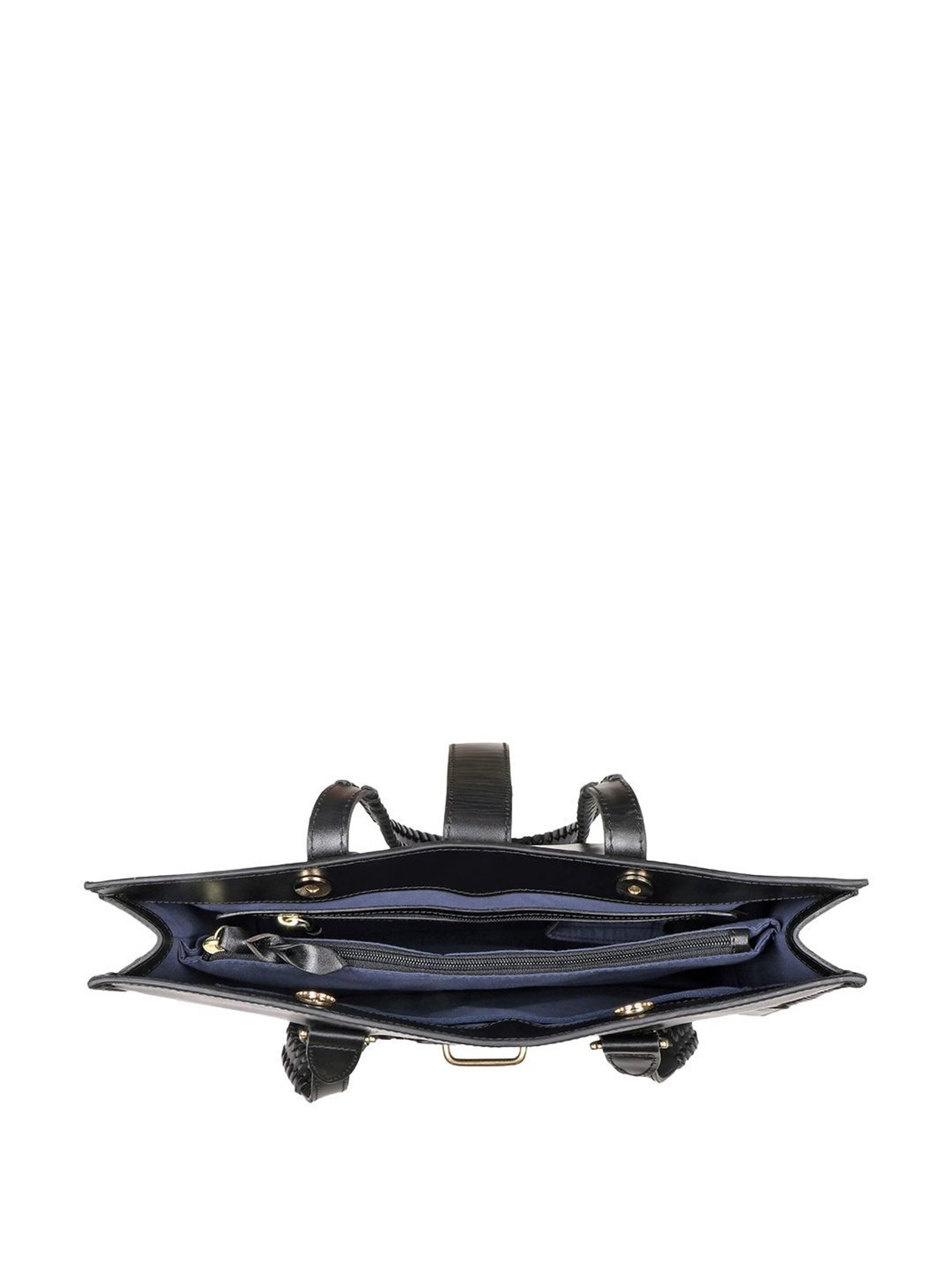 Hidesign WILD WEST  Black Solid Large Laptop Handbag