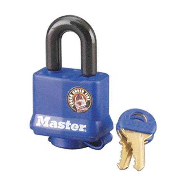 Padlock, KA, 2 In H, 4 Pin, Steel