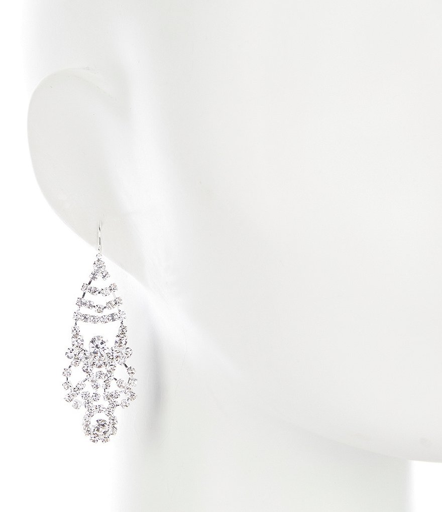 Cezanne Open Weave Chandelier Earrings