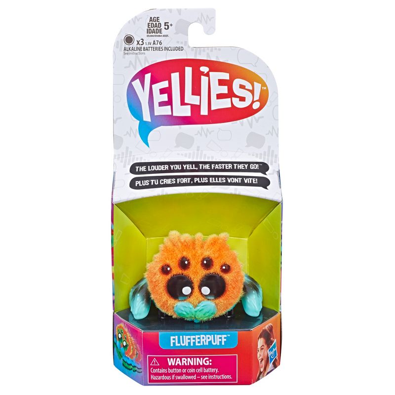 Yellies! Flufferpuff - Voice-Activated Spider Pet