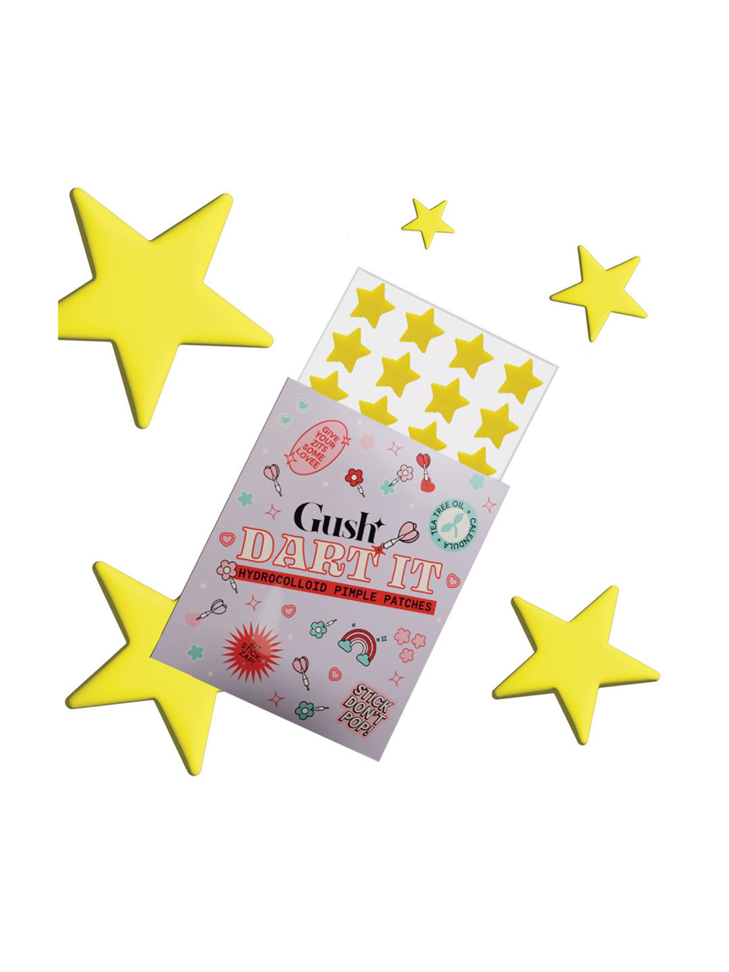 Gush Dart It Hydrocolloid Pimple Patches Combo - Mega Pack of 6