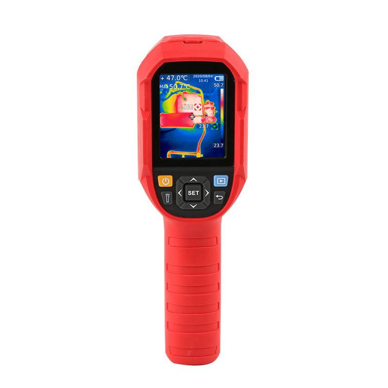 UNI-T UTi260B -15? ~550? 2.8 Inch TFT LCD Display Screen Infrared Thermal Imager 49152(256 * 192) Thermal Imaging Pixel Surface Temperature Real Time Thermal Images Combination Infrared Visible Light