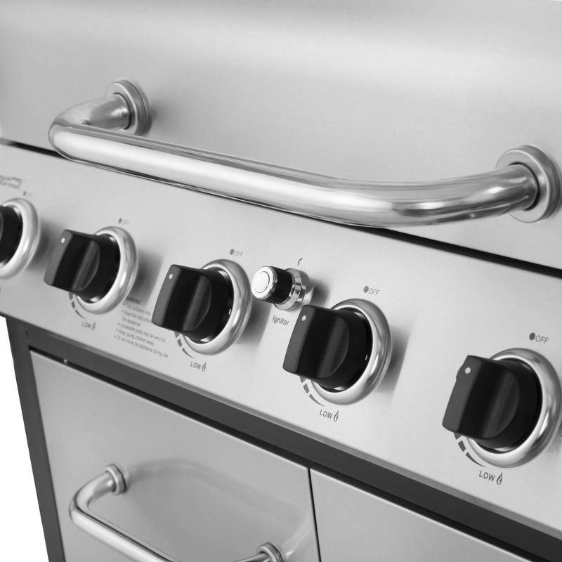 Classic 6-Burner LP Stainless Steel Gas Grill Model SG6002 - Royal Gourmet